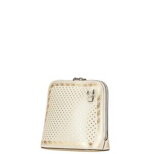 Gucci White GUCCY Bag Gold Crossbody Leather SEGA